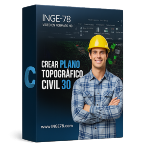 crear plano topográfico con Civil 3D
