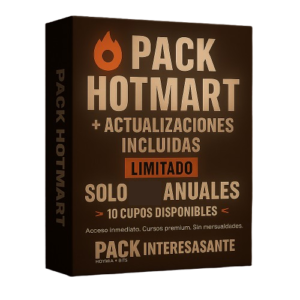 Pack de Cursos Premium Hotmart 2025 formación exclusiva marketing trading IA